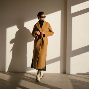 Lined camel coat outlet
