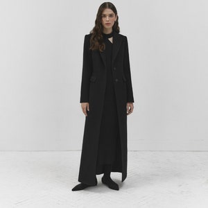美品 TODAYFUL Wool Over Coat BLACK 36 Todayful wool over coat black 36