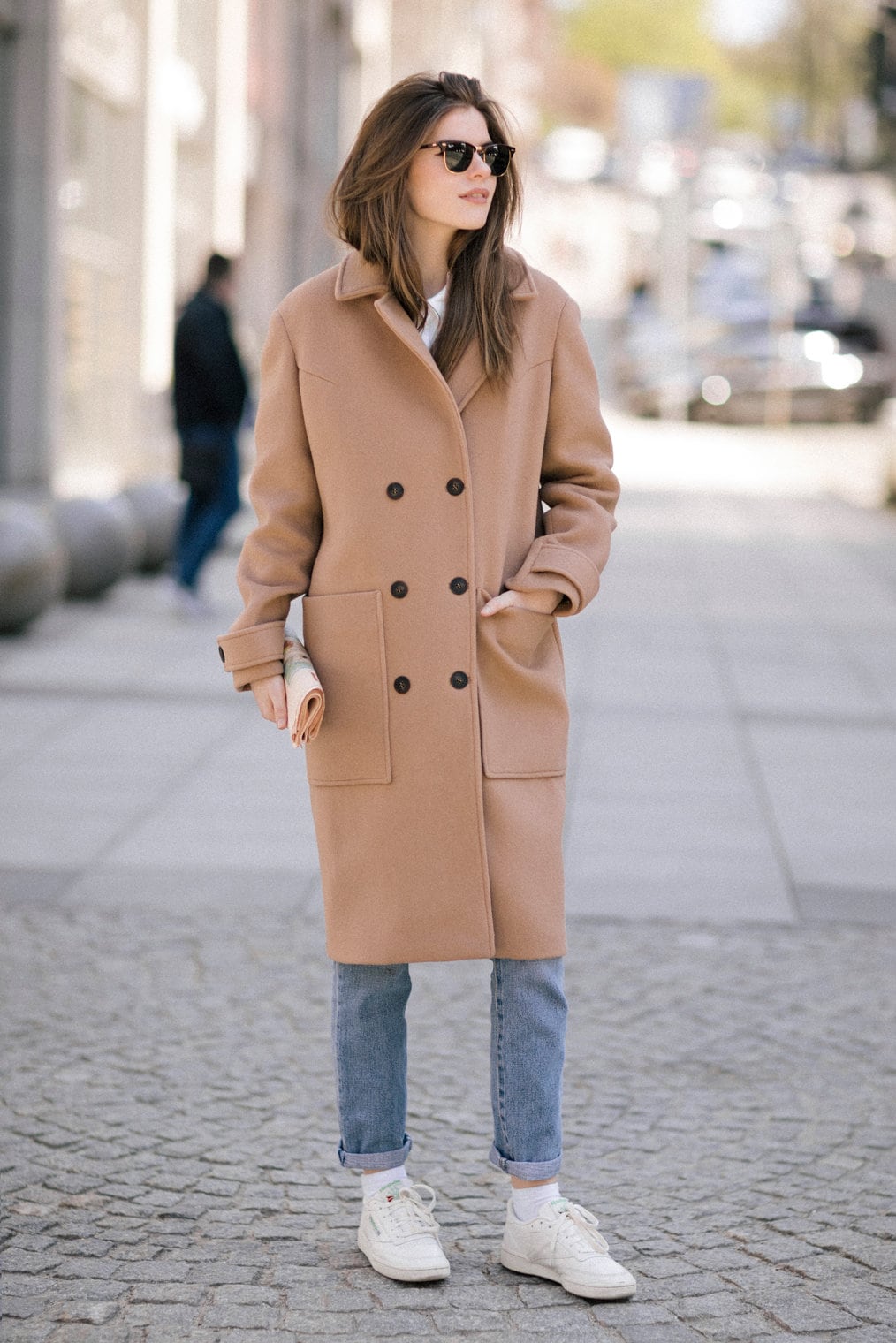 Warm camel coat clearance