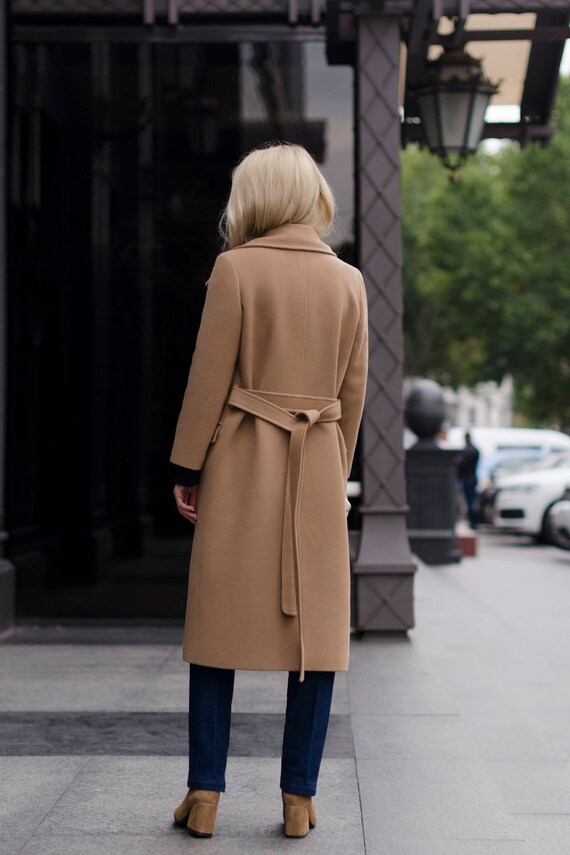 warm camel coat