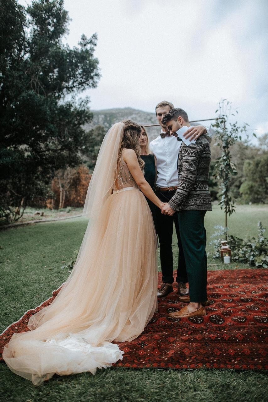Tulle Wedding Dress, Nude Wedding Full Dress, Copper Bridal