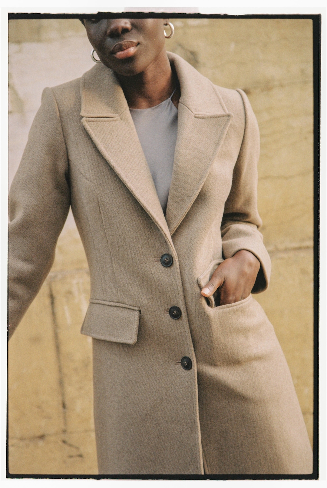 23区 LIGHT BEIGE SPRING COAT 23区 LIGHT BEIGE SPRING COAT Coats & Jackets In Beige For