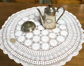 Lace Napkin Round 80 cm