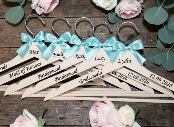 DECAL ONLY,  Wedding Hanger, Stickers, Vinyl Transfers,  Labels, Bridesmaid gifts, proposal, bachelorette,