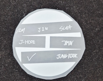BTS Tour DTF Iron On | K-Pop ARMY Fan Decals (World Tour 2026)