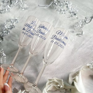 DECAL ONLY, Vinyl stickers for champagne flutes, vinyl transfers, vinyl decals, vinyl stickers, DIY champagne flutes, hen party stickers,