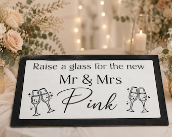 Personalised Wedding Beer Mats | Reception Bar Decor UK