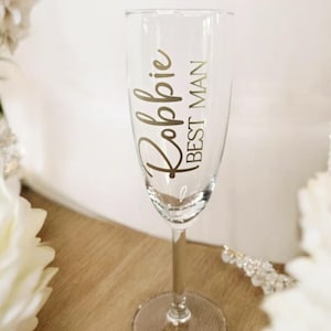 DECAL ONLY Vinyl for champagne flutes, DIY wedding stickers, transfers, wine glass decals, bridesmaid gifts,