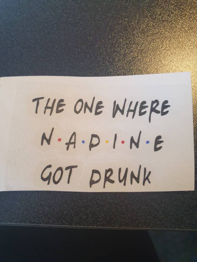 DIY vinyl wine glass vinyl vinyl decals vinyl transfers Etsy