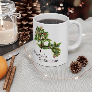 Tazza natalizia Charles Darwin &quot;Atheist Reason&#39;s Greetings&quot;.