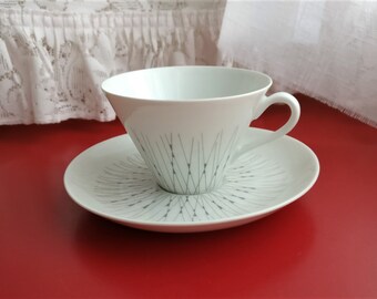 Set Bowl,Cup /& Plate Matin Matka Pattern Finland by Raija Liisa Uosikkinen Vintage Mid Century Modern Children Arabia Finnish