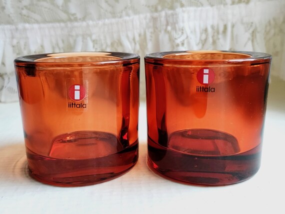 Iittala: One Sevilla Orange KIVI Votive Designed by Heikki - Etsy
