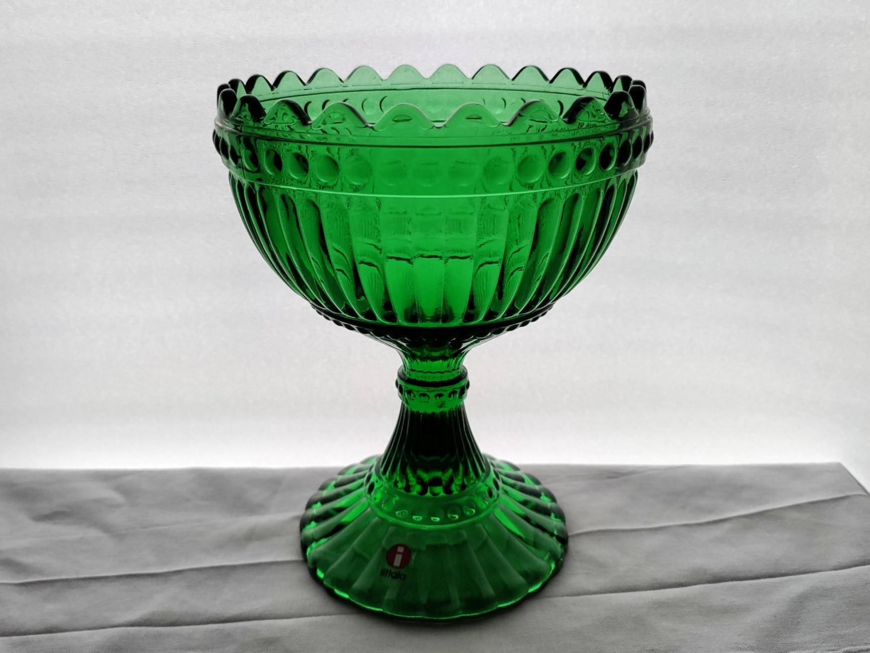 Maribowl  marimekko グリーン　緑　ひとつだけ Marimekko: One 155 Mm High (kartio) GREEN Mariskooli Bowl, Made by