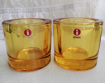 IITTALA: One Yellow KIVI Votive, Produced by marimekko