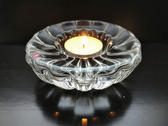Iittala: JÄÄKUKKA Candle Holder Bowl for Tealight, Designed