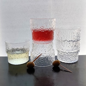 Iittala: Four PAADAR Series 18 cl Cocktail Glasses, Designed by Tapio Wirkkala