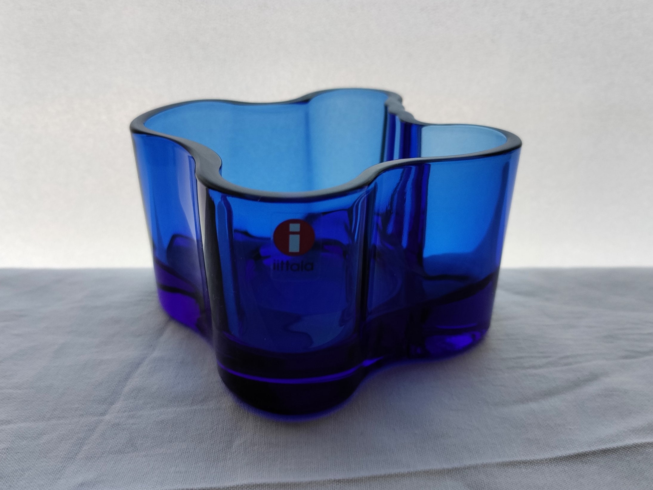 アアルト 55mm キャンドルホルダー アクア イッタラ