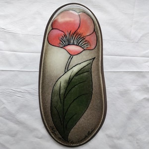 Arabia Finland: ILOINEN KATSE, a Small Size Shoe Sole Form Tile, Designed by HLS