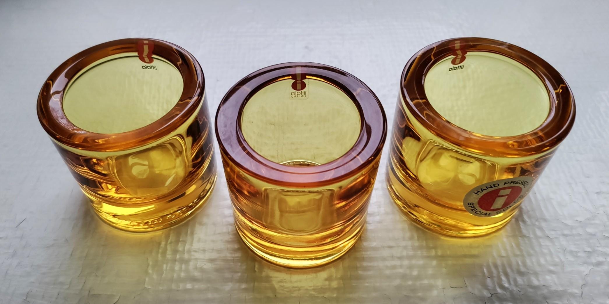IITTALA: One Yellow KIVI Votive, Produced by Marimekko - Etsy
