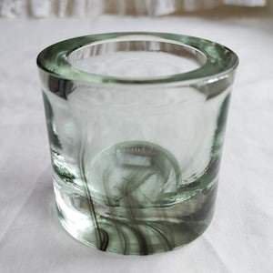 RESERVED for C/Ger 4.4.2024! Iittala: One Mixed Lime Color KIVI with Dark Vertical Stripes