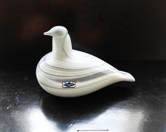 Oiva Toikka Festive Rooster (kukko) Glass Bird 1997 25 Years