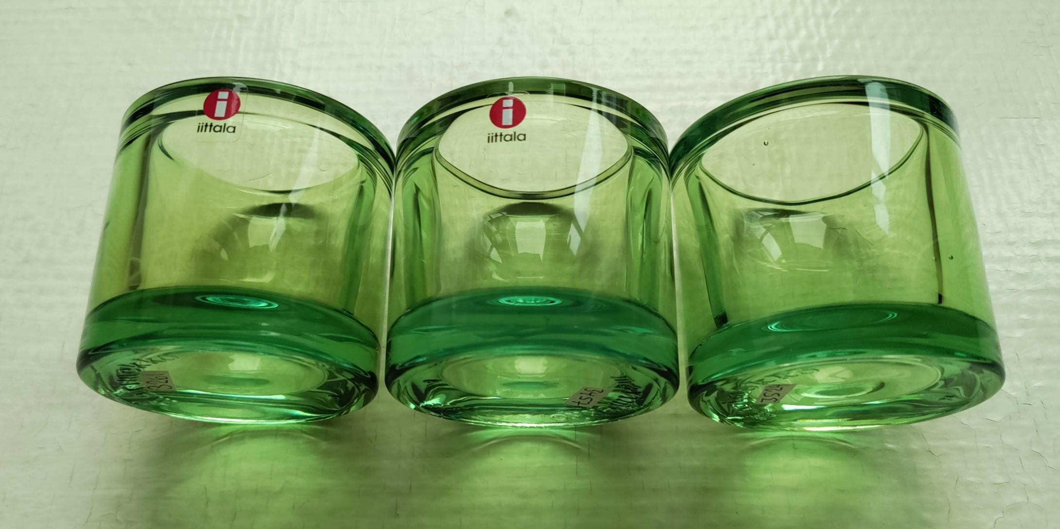 Iittala: One Lime KIVI Candle Holder Bowl, Designed by Heikki