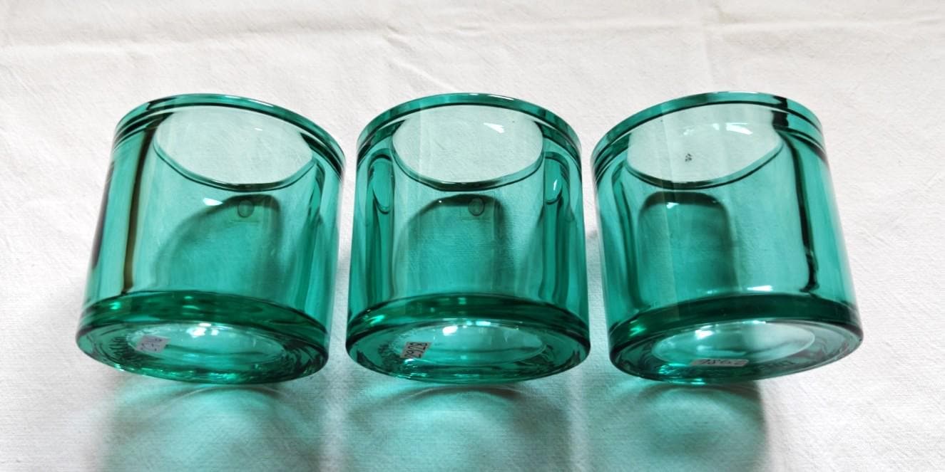 Iittala: A Rare Mondongreen KIVI Votive, Produced by Marimekko