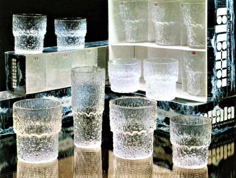  Paadar ショットグラス 5個 セット 北欧ヴィンテージ イッタラ：タピオ・ヴィルッカラデザインの6つの小さなPAADAR