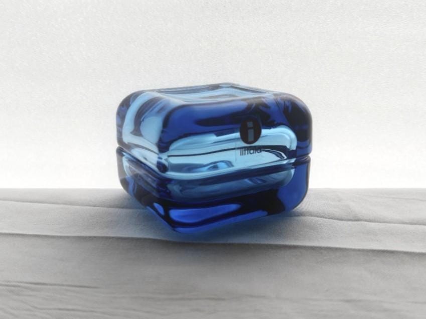 小物入れ Ittala Vitrini Iittala: One Small Turquoise Blue VITRIINI Jewelry Box - Etsy