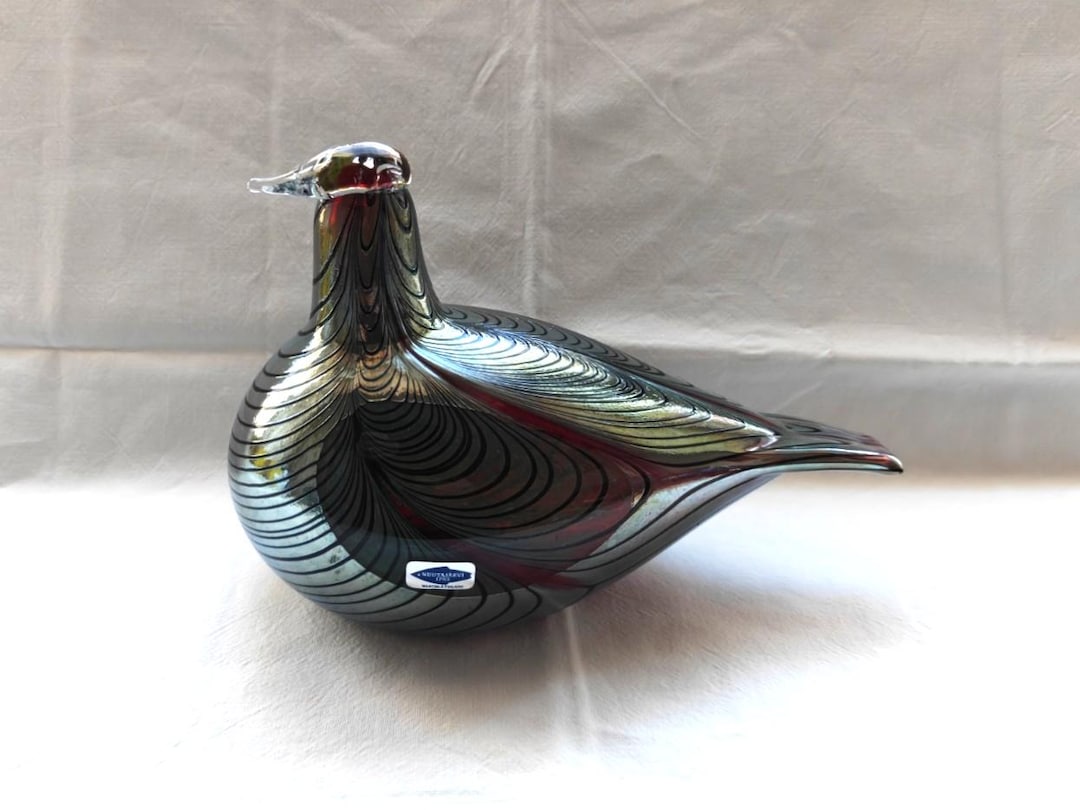 Nuutajärvi: One Oiva Toikka Bird, FASAANI (pheasant) - Etsy