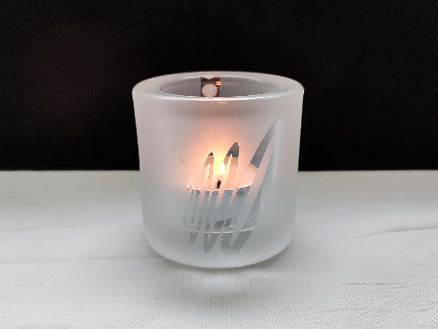 ミレニアム / 2000 2個セット  kivi イッタラ Iittala: One Millennium 2000 Frosted KIVI Votive, Designed by