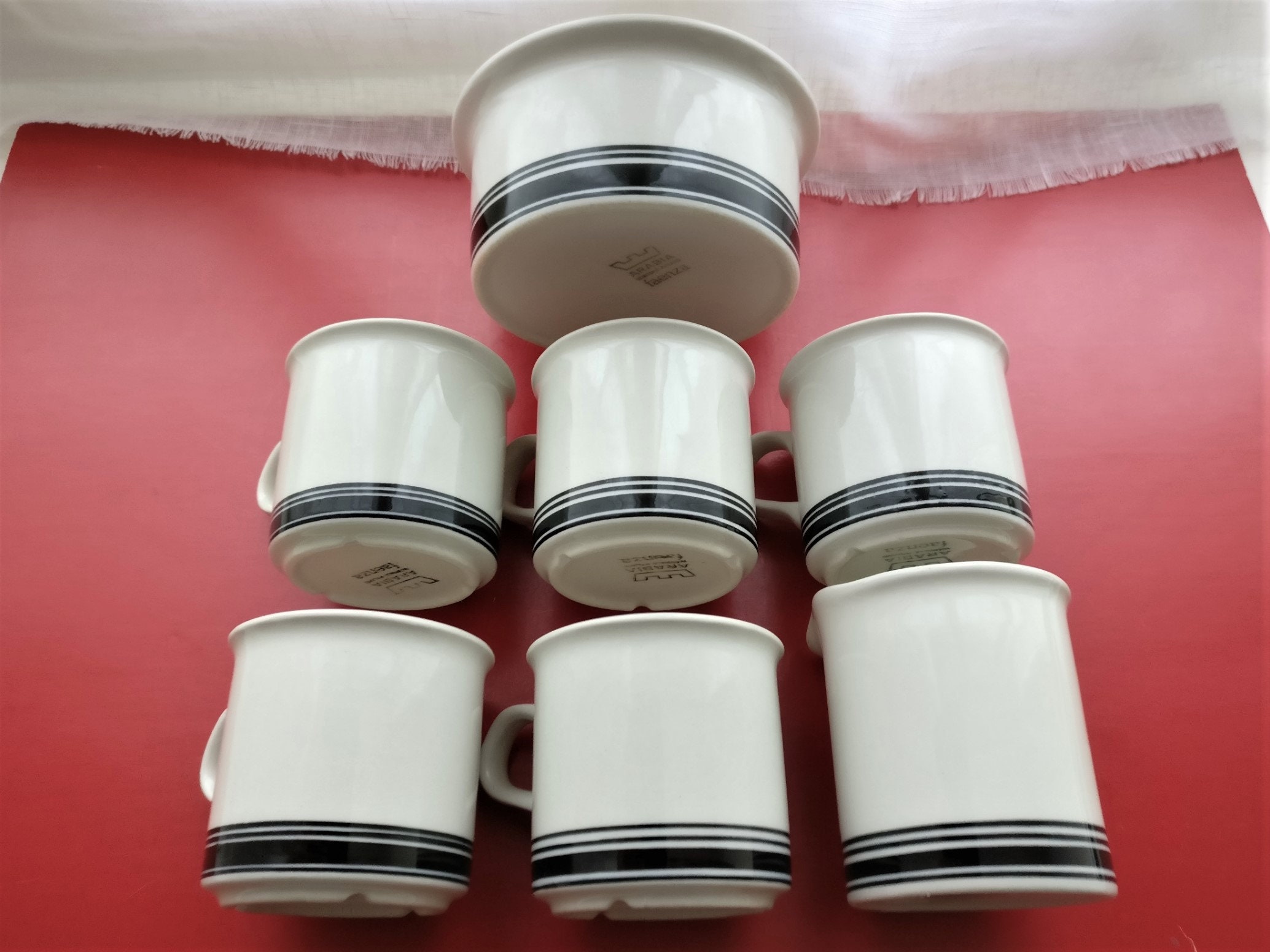 Arabia faenza cup&saucer 2set 【公式通販】