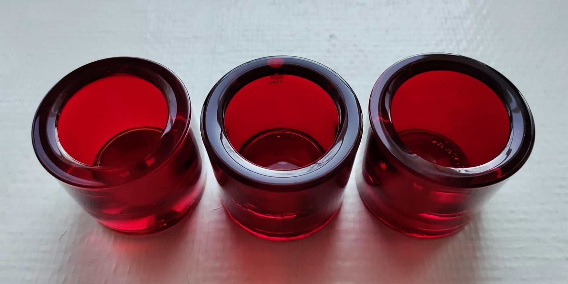 Iittala: One Red KIVI Votive, Produced by marimekko - Etsy 日本