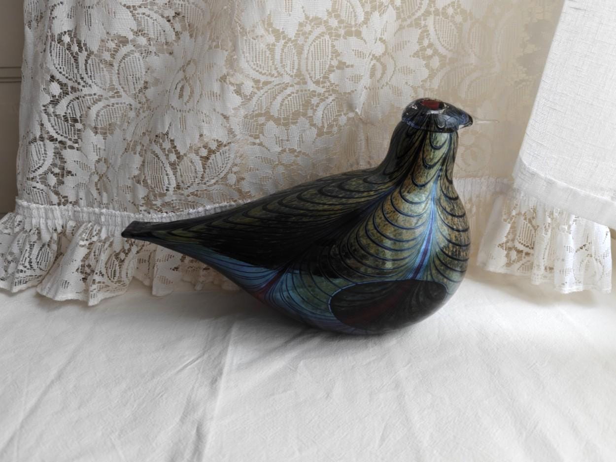 Nuutajärvi: One Oiva Toikka Bird, FASAANI (pheasant) - Etsy