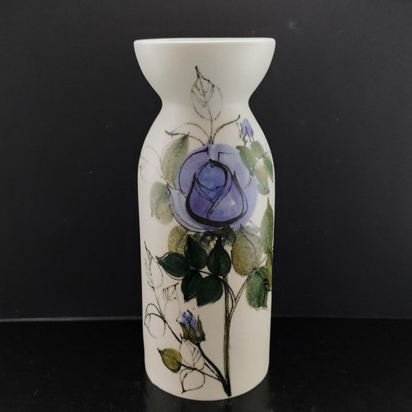 Arabia Finland: One Hand Painted KUKKA Series Vase, Designed by Hilkka-Liisa Ahola, Signed