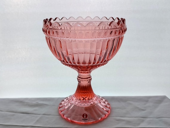 新品　サーモンピンク　salmon red　イッタラ×マリメッコ　キビ　KIVI　キヴィ　キャンドルホルダー 新品 未使用 廃盤 サーモンピンク イッタラ iittala KIVI キャンドル