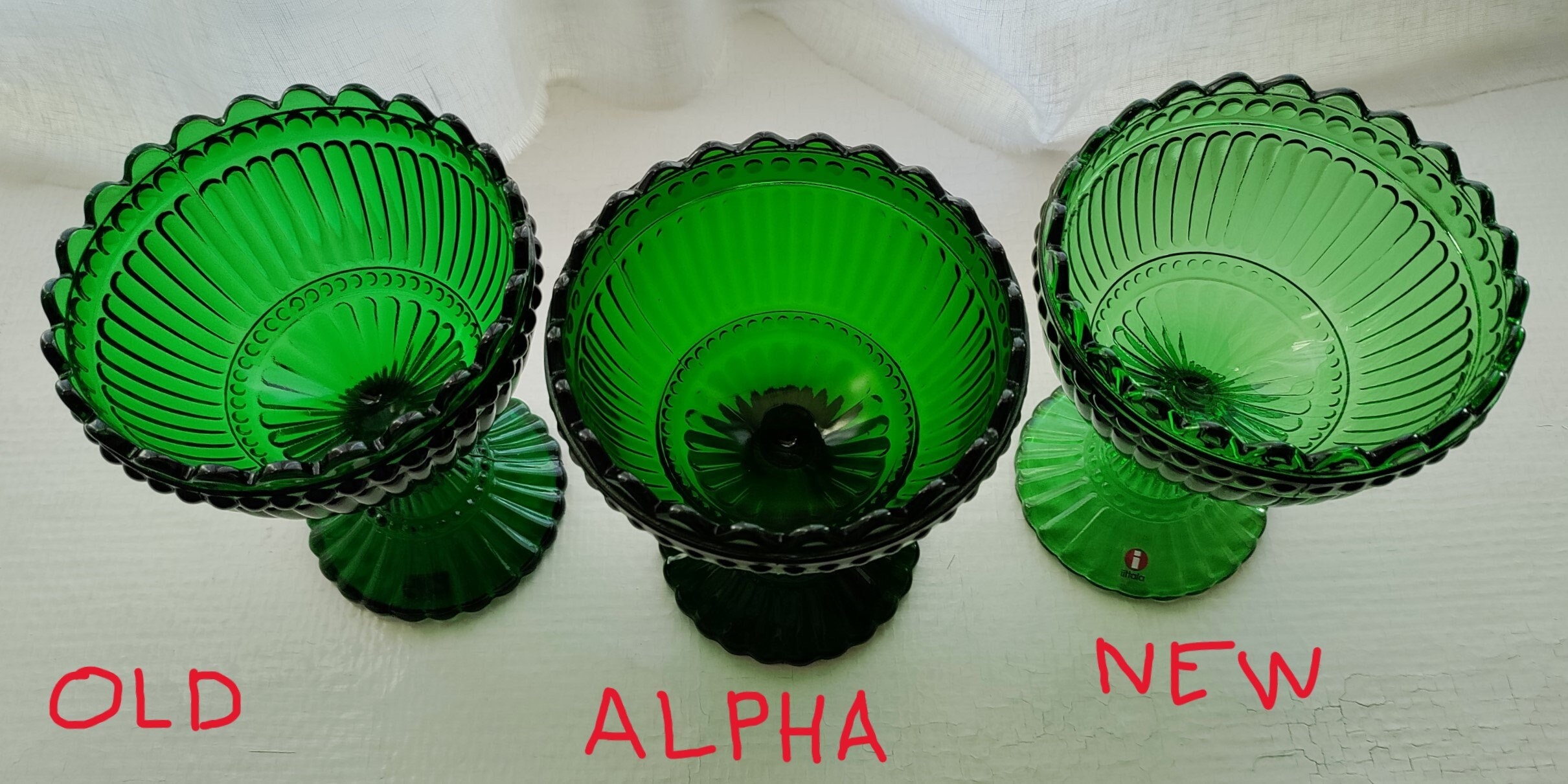 Marimekko: One 155 Mm High (kartio) GREEN Mariskooli Bowl, Made by