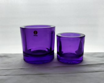  イッタラ vitriini iittala Large Sea Blue Vitriini Box - Finnish Corporate Gifts