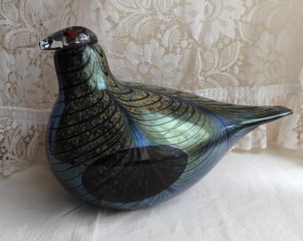 Nuutajärvi: One Oiva Toikka Bird, FASAANI (pheasant) - Etsy