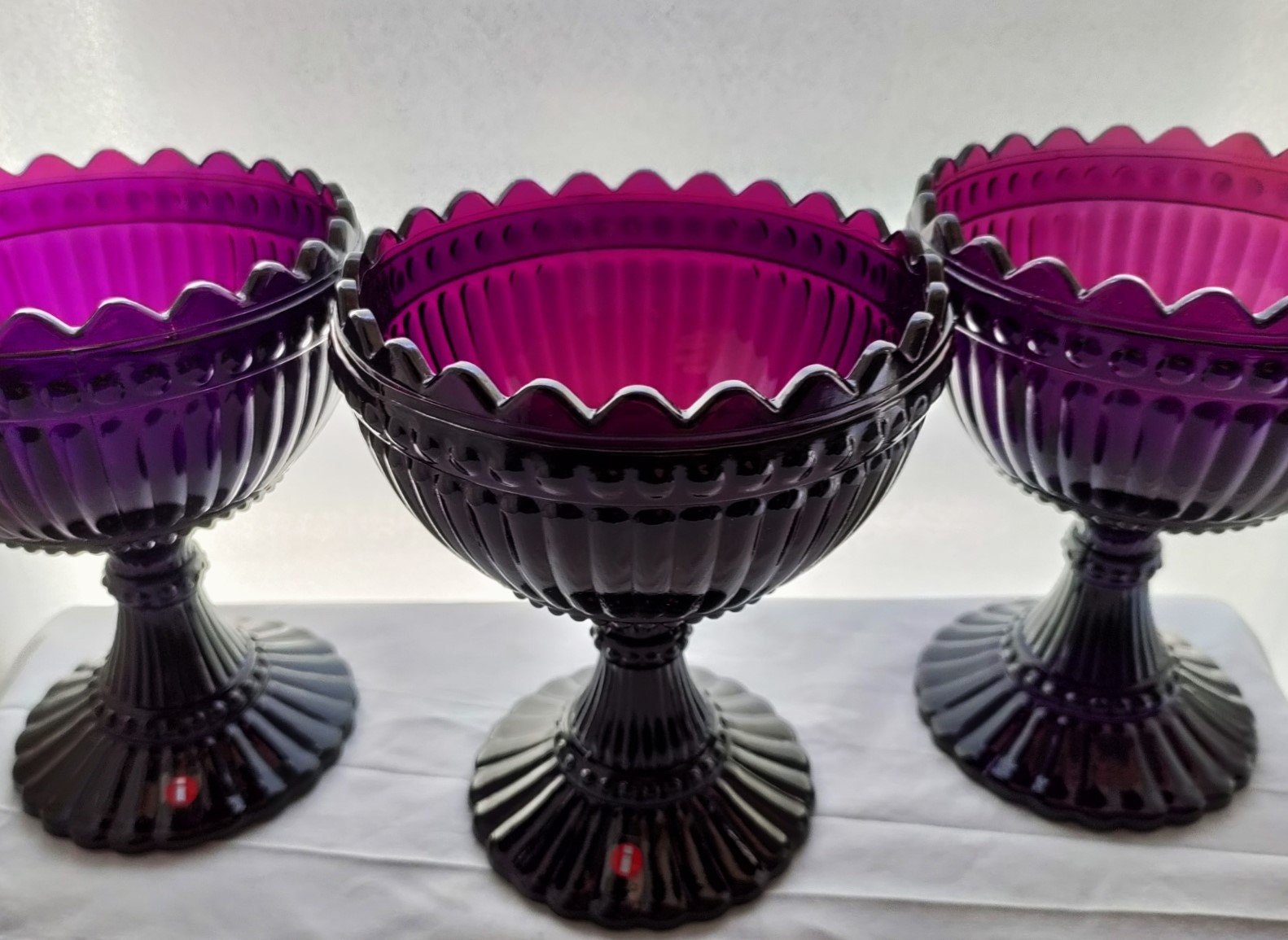 イッタラ×マリメッコ MARISKOOLI 155mm/red マリボウル 1枚 レッド系