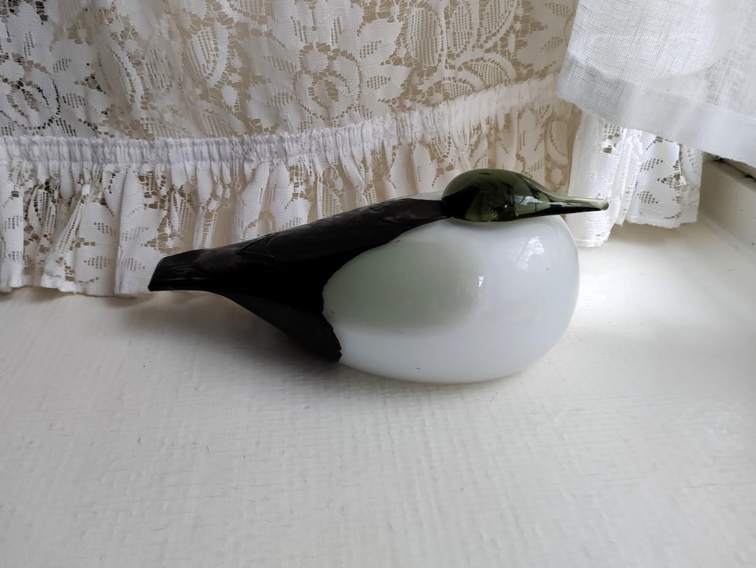 Oiva Toikka Bird: HAAHKA (eider in English), Hand Made by