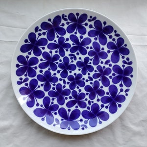 Swedish Rörstrand: Two MON AMIE Serving Platters, Pattern by Marianne Westman