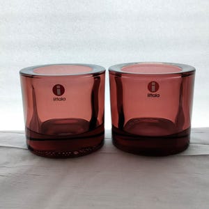 Iittala: A Rare Mondongreen KIVI Votive, Produced by marimekko
