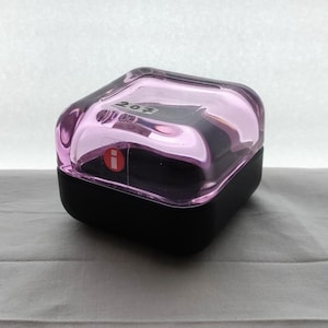 Iittala: One Small VITRIINI Jewelry Box With a Sweet Pink Top Part