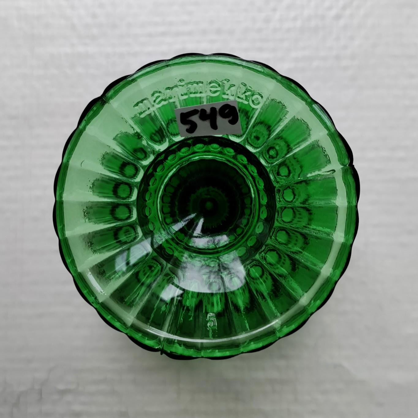 ×Marimekko Maribowl WaterGreen120 2 Iittala Marimekko Mariskooli Maribowl Glass Goblet Bowl