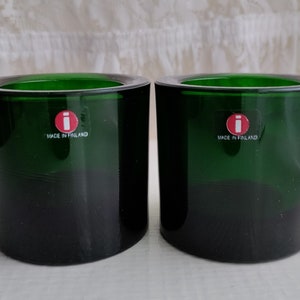 Iittala: One Alpha Green KIVI Votive, Produced by marimekko