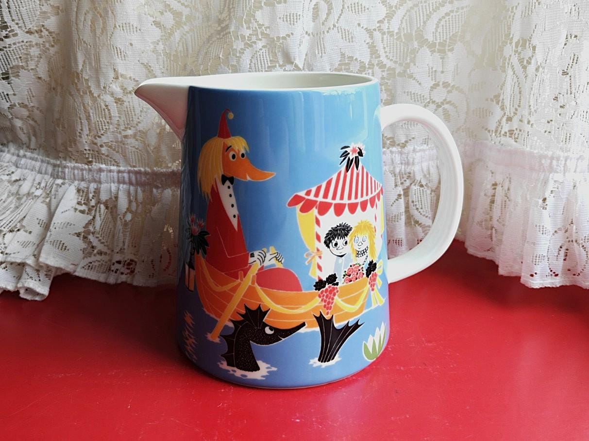 Moomin Pitcher - Etsy Canada