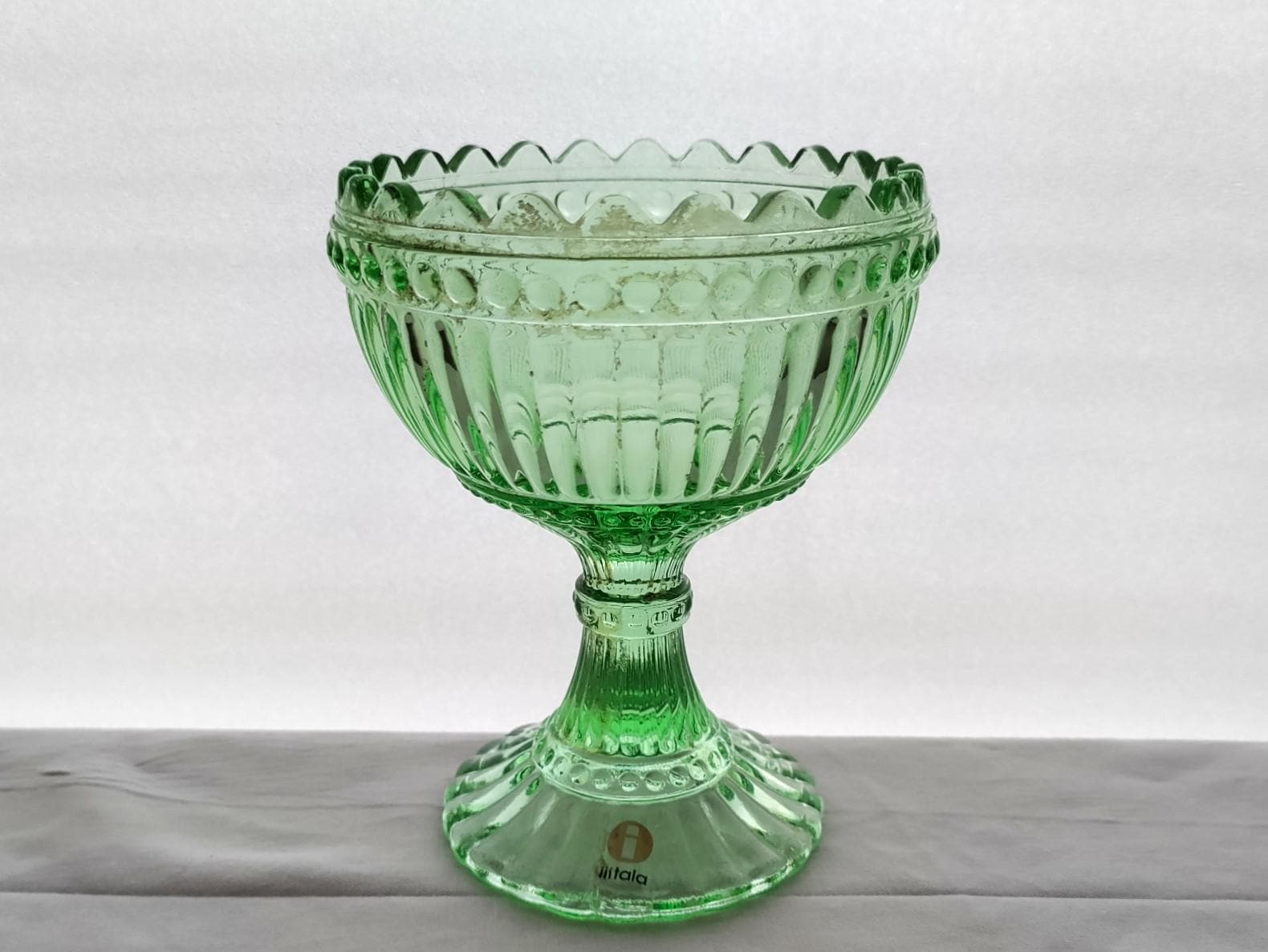 Marimekko: One 120 Mm High Apple Green MARISKOOLI Bowl, Made by