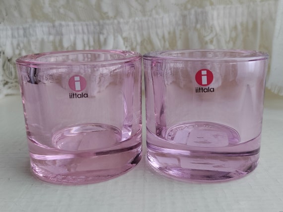 Iittala: One Pale Pink KIVI Votive Designed by Heikki Orvola - Etsy
