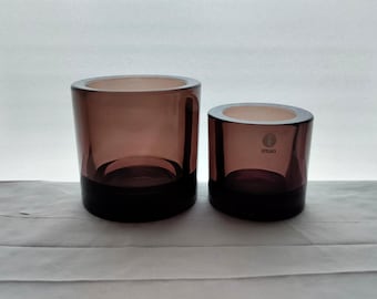 イッタラ：オリジナルパッケージ入りKIVIキャンドルホルダー2個セット